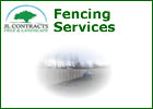 fencing, estate and garden maintenance services from JL contracts