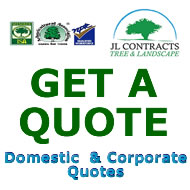 get a quote on our tree surgery, landscaping or fencing services now
