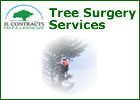Tree surgery services from JL contracts